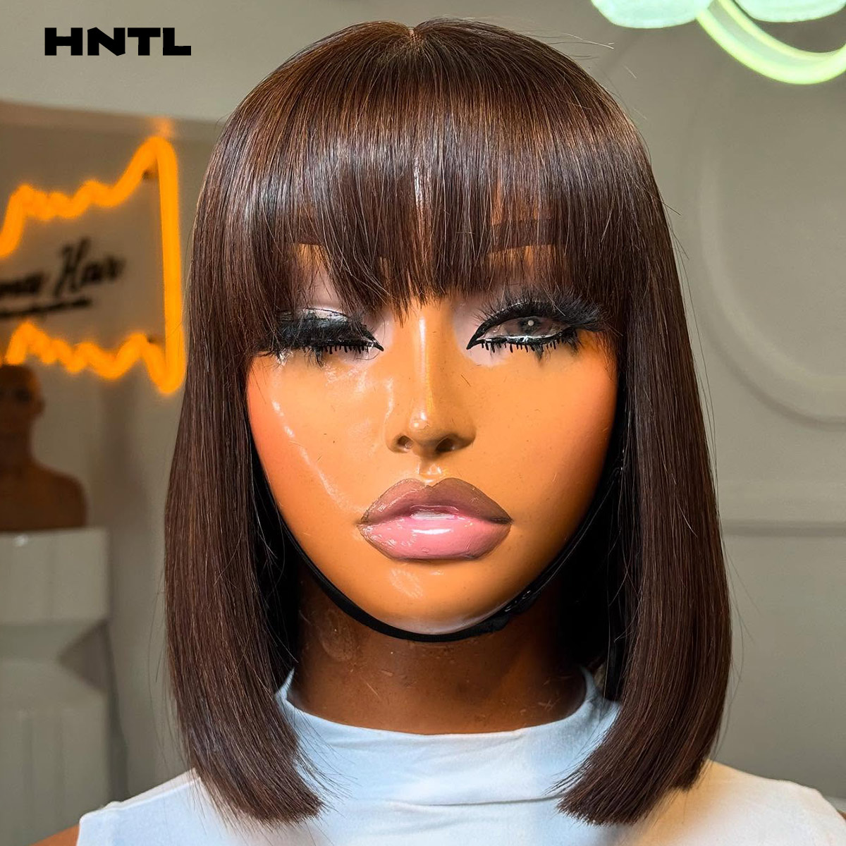 Perruque sans colle Wear & Go  - Short Pixie Cut Wig Human Hair Cheap avis et prix