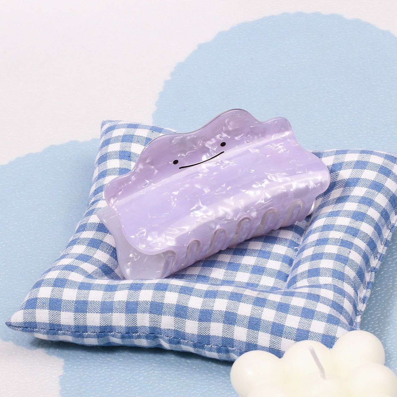 Pince à cheveux Pokémon Ditto  - Drawstring Afro Curly Puff Ponytail avis et prix