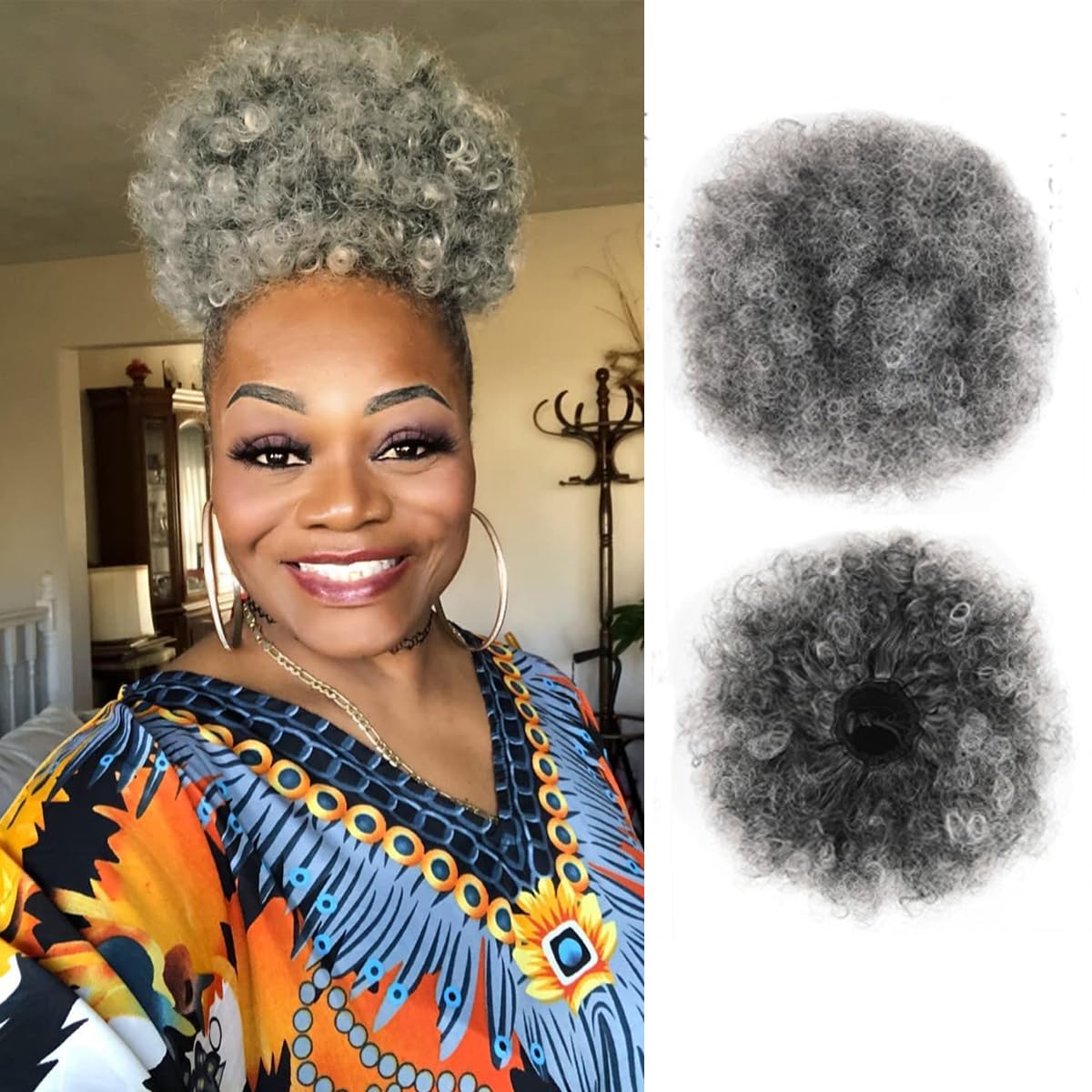 Queue de cheval afro à cordon, - Deep Wave 3 Bundles With Closure avis et prix