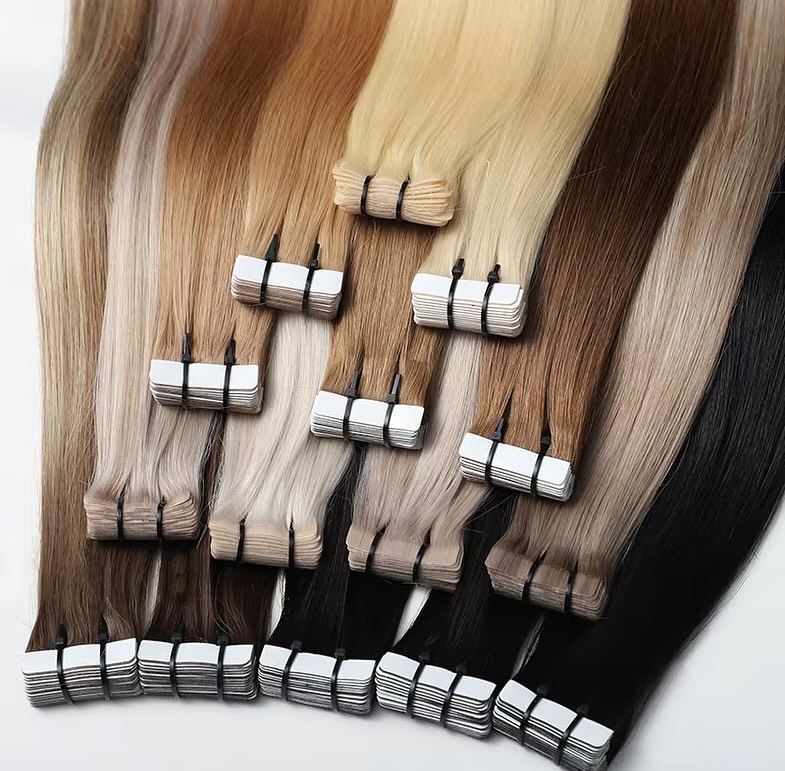 Extensions de cheveux naturels - Invisible Tape In Extensions Real Hair avis et prix