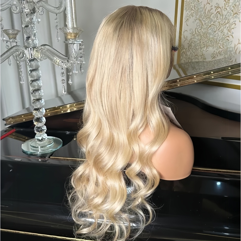 Perruques Lace Front Ombré Blo - 613 Blonde Body Wave Lace Front Wig avis et prix
