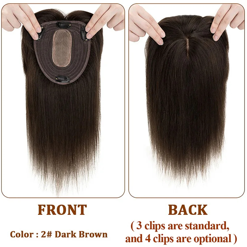Base en soie haut femmes Toppe - Seamless Clip In Hair Extensions Human Hair avis et prix