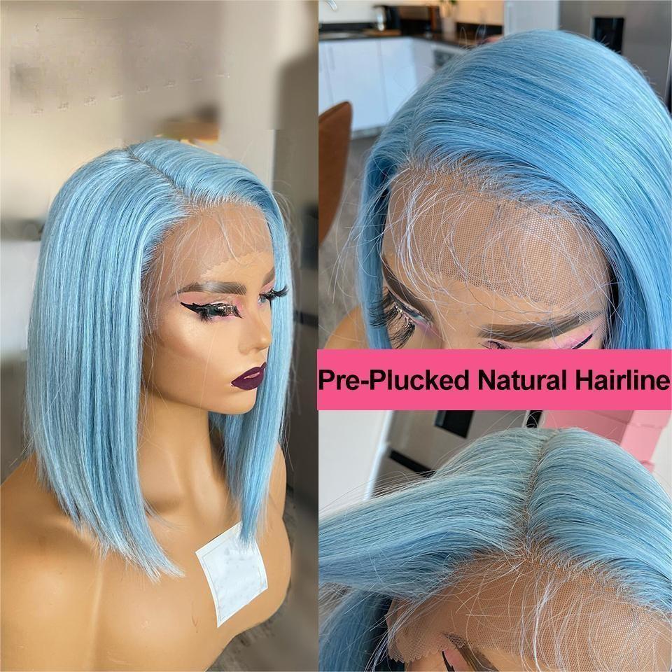 Perruque courte et droite, cou - Short Pixie Cut Wig Human Hair Cheap avis et prix