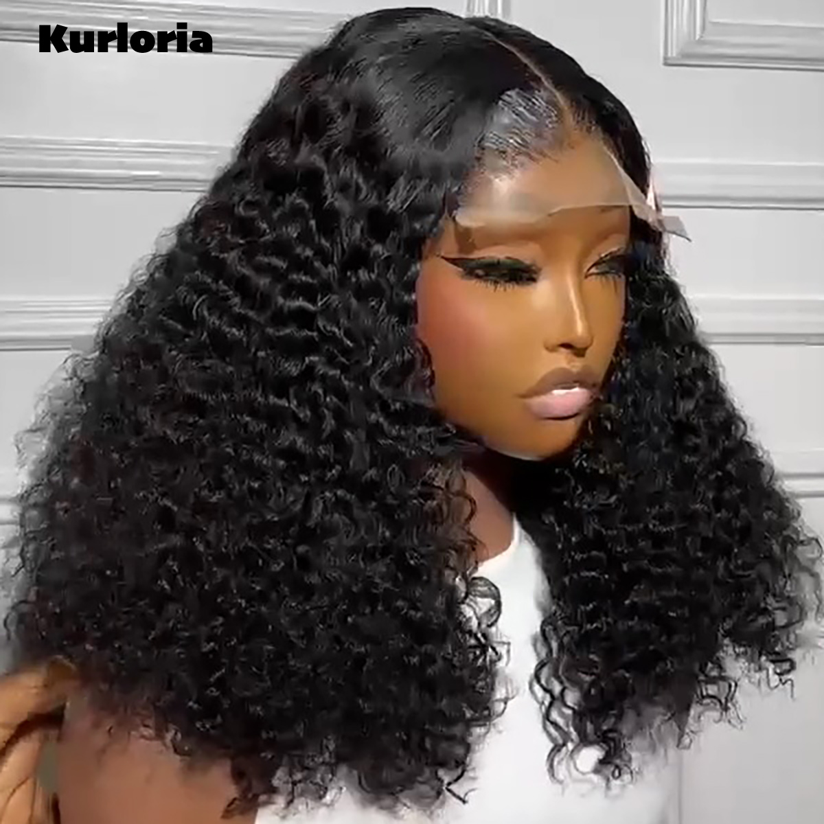 Perruque Bob bouclée sans coll - Glueless Wear And Go Human Hair Wig avis et prix