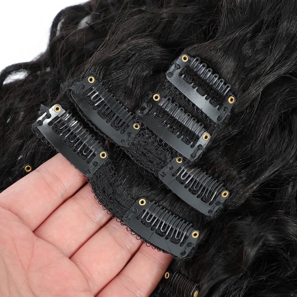 Extensions de cheveux humains  - Seamless Clip In Hair Extensions Human Hair avis et prix