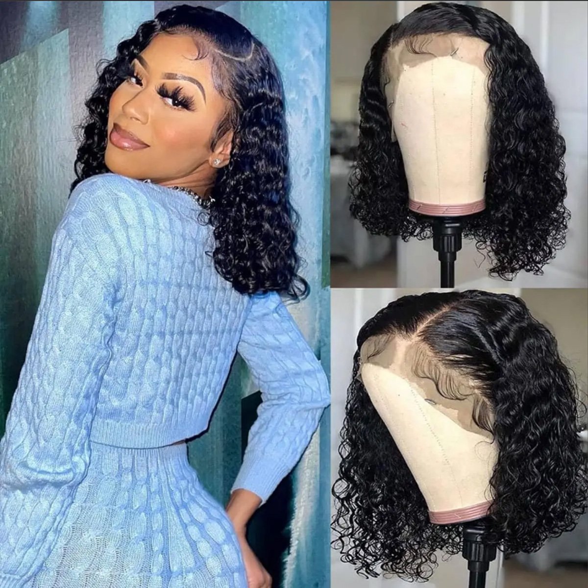 Perruques en cheveux humains à - Glueless Wear And Go Human Hair Wig avis et prix