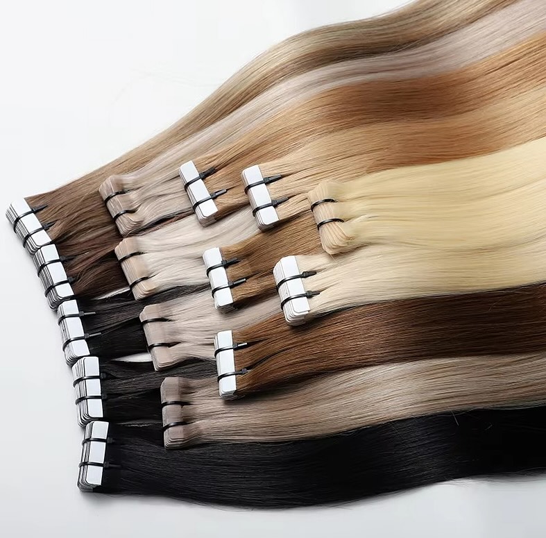Extensions de cheveux naturels - Invisible Tape In Extensions Real Hair avis et prix