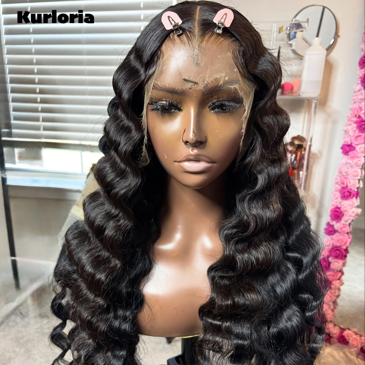 Perruque à ondulations profond - Glueless Wear And Go Human Hair Wig avis et prix