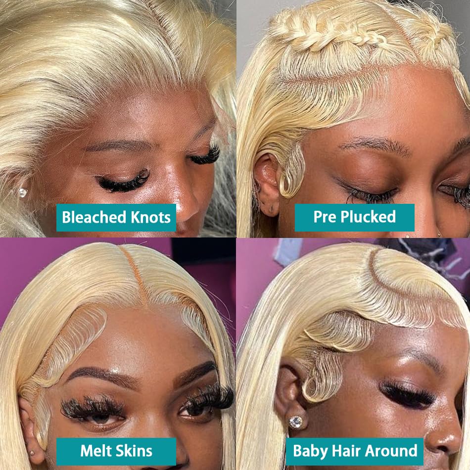 Perruques à mèches frontales e - 613 Blonde Body Wave Lace Front Wig avis et prix