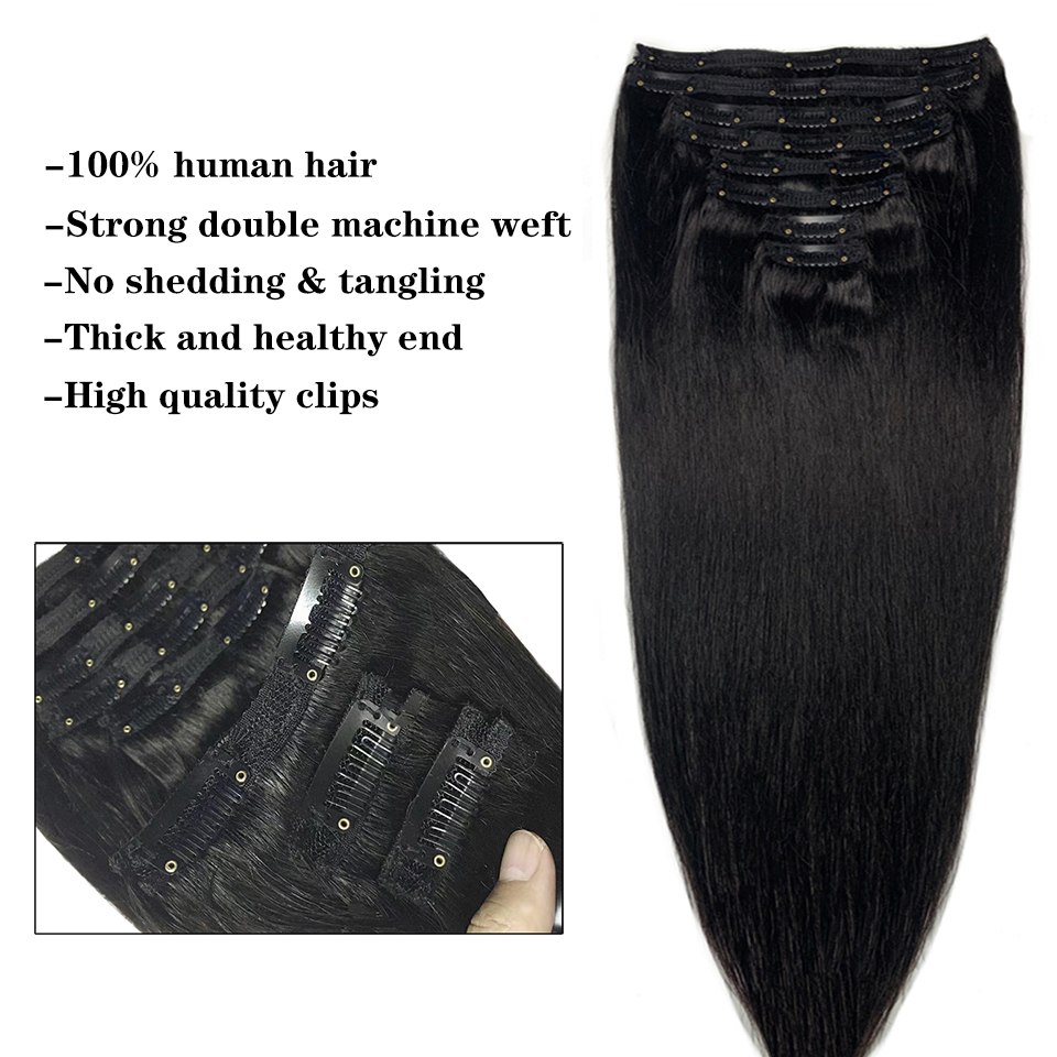 Extensions capillaires à clips - Invisible Tape In Extensions Real Hair avis et prix